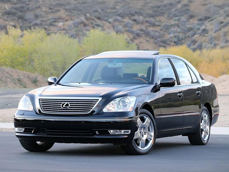 Rvinyl أطقم تريم نوافذ مسبقة القطع من Rvinyl بلون أسود لامع متوافقة مع لكزس LS 2001-2006 - مع خلفيات لاصقة - Image 4